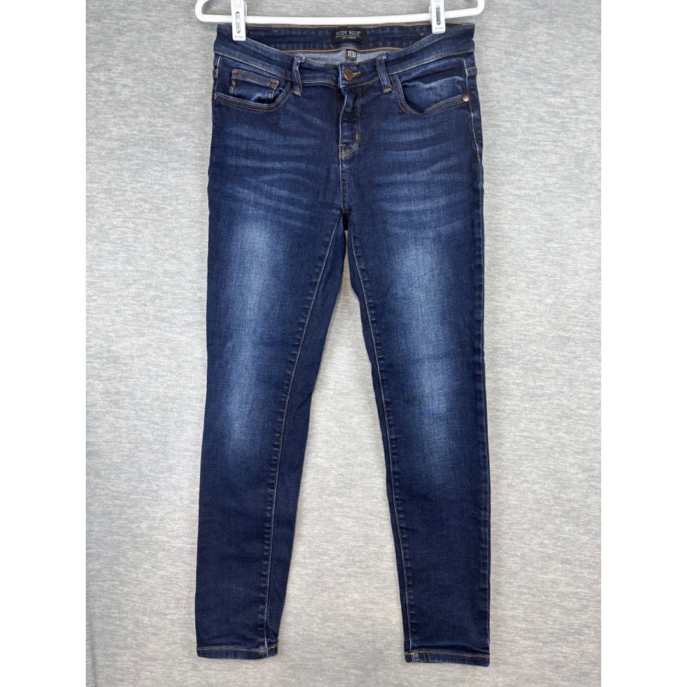 Judy Blue JB82110DK Dark Wash Skinny Jeans Size 11/30 Stretch Denim